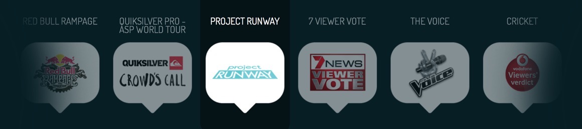 iPowow’s customers include Red Bull, QuickSilver, Project Runway, 7 News, The Voice, and Vodafone
