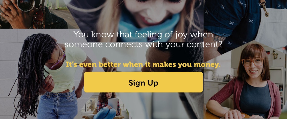 Sovrn says “You know that feeling of joy when someone connects with your content? It’s even better when it makes you money.”